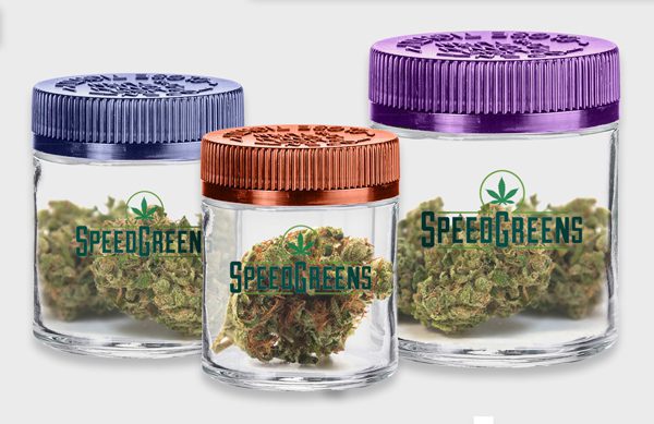 5 oz Clear Glass Jars  Cannabis Flower & Edible Packaging