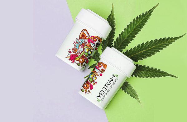 Custom Pop-Top Containers for Cannabis & Marijuana